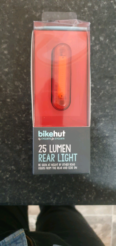 bikehut 25 lumen rear light